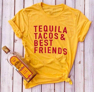 Tequila, Tacos, and Best Friends T-Shirt